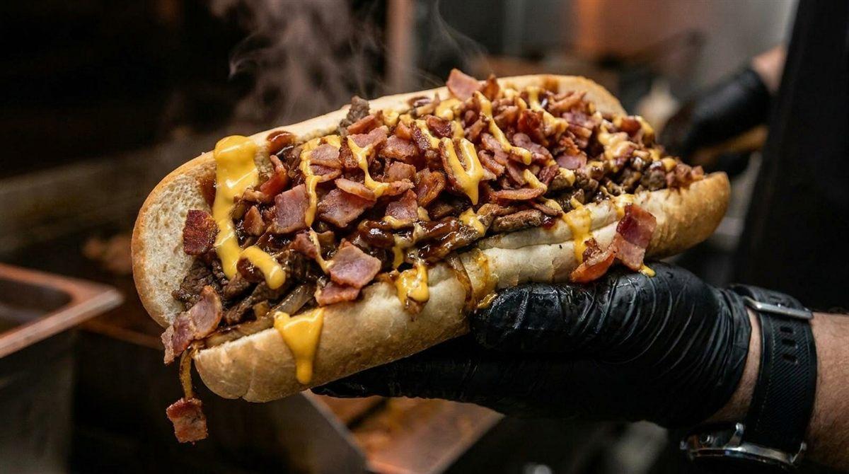 Bacon Cheesesteak — Cheesesteaks vom Foodtruck Trucking Good München